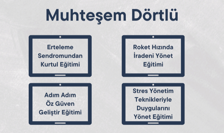 Muhteşem Dörtlü Eğitim Paketimiz